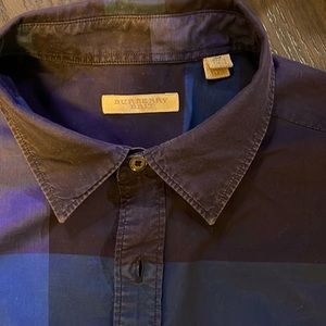 Medium Burberry Brit unique color blocking